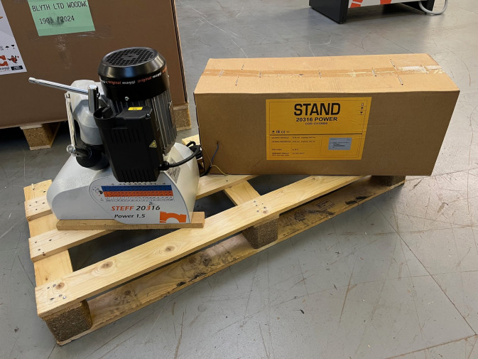 ONE ONLY - EX DEMO DISPLAY STEFF 20316 3 Roller / 16 Speeds  Power Feed Unit - 0.75HP / 240v 1Phase