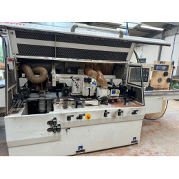 AVAILABLE DECEMBER - USED PROFISET 60EP  5 Head + Universal Throughfeed Moulder